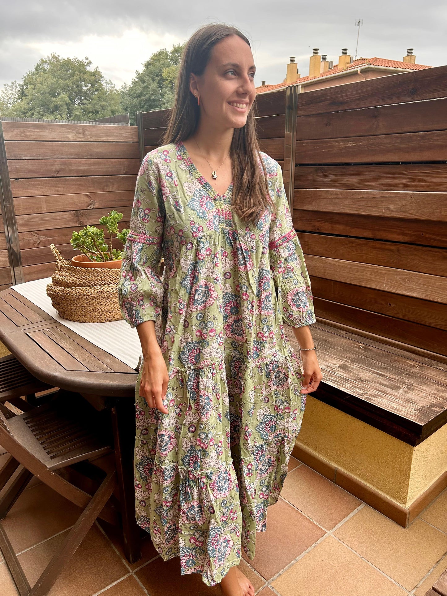 Vestit estampat Holbox