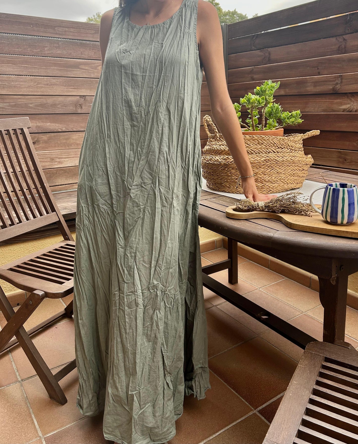 Vestit crepe Vento