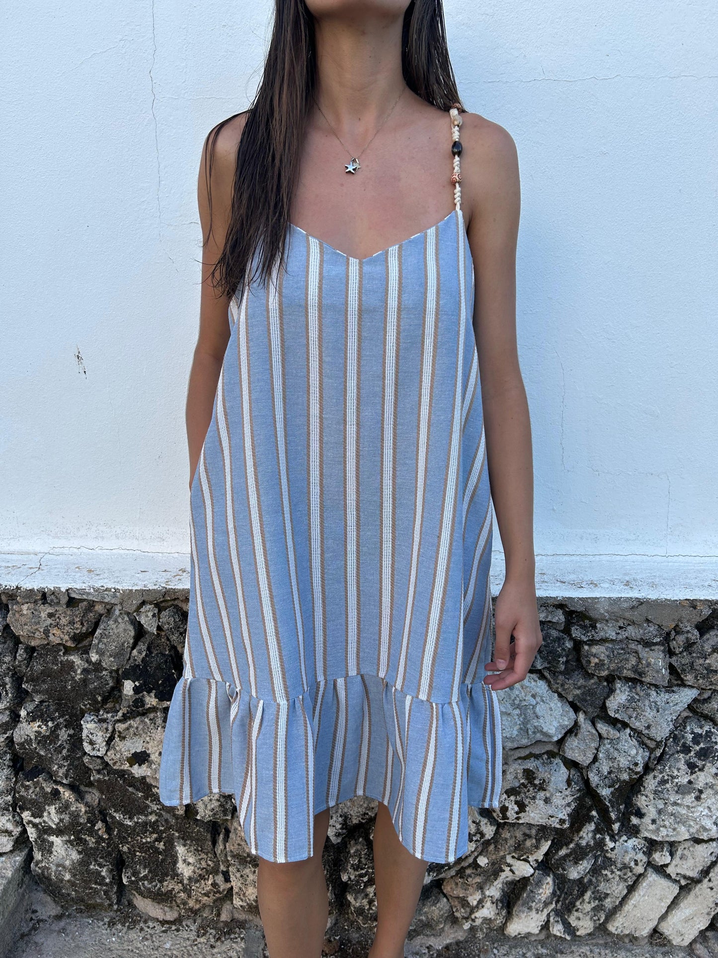 Vestit a ratlles Menorca