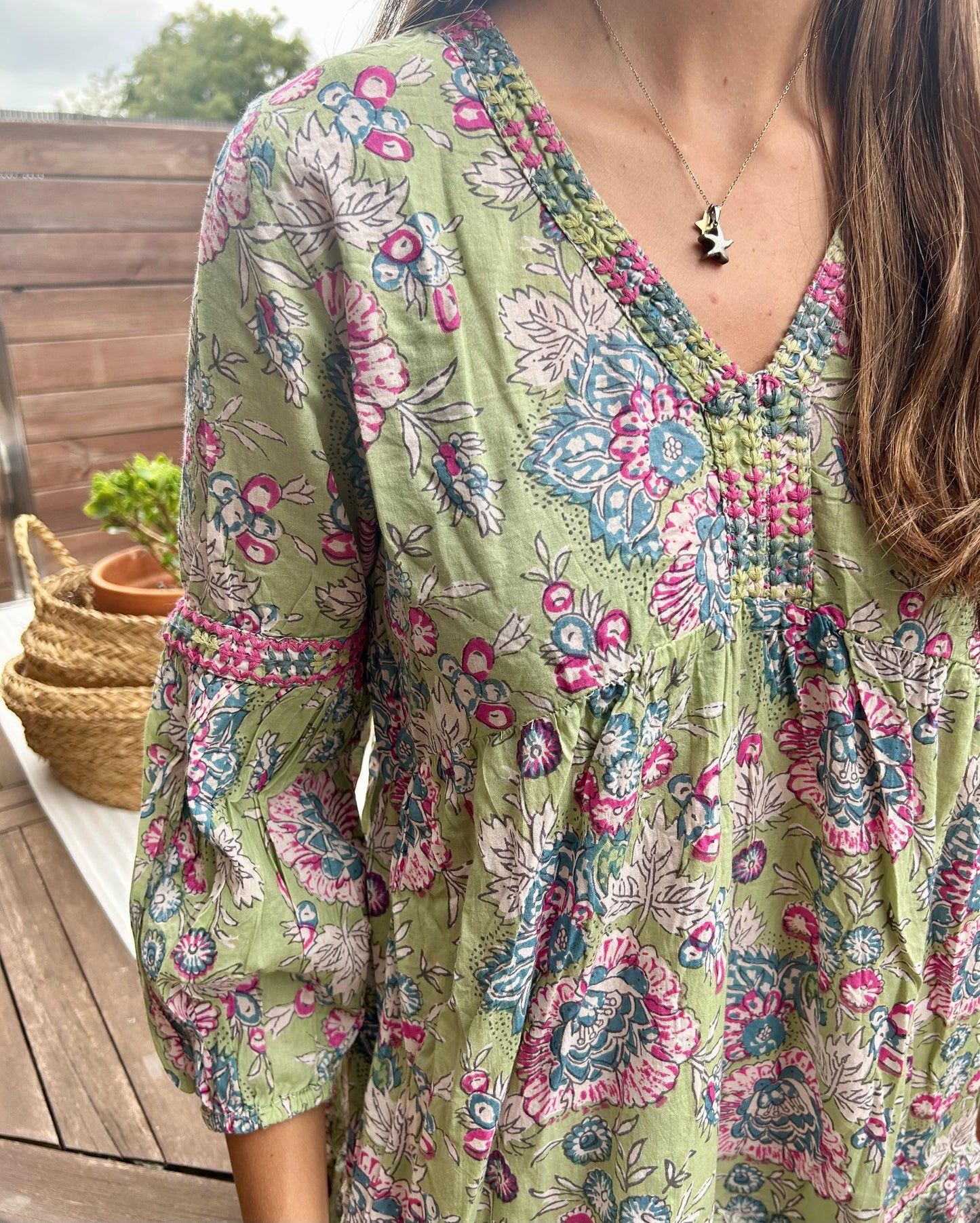 Vestit estampat Holbox