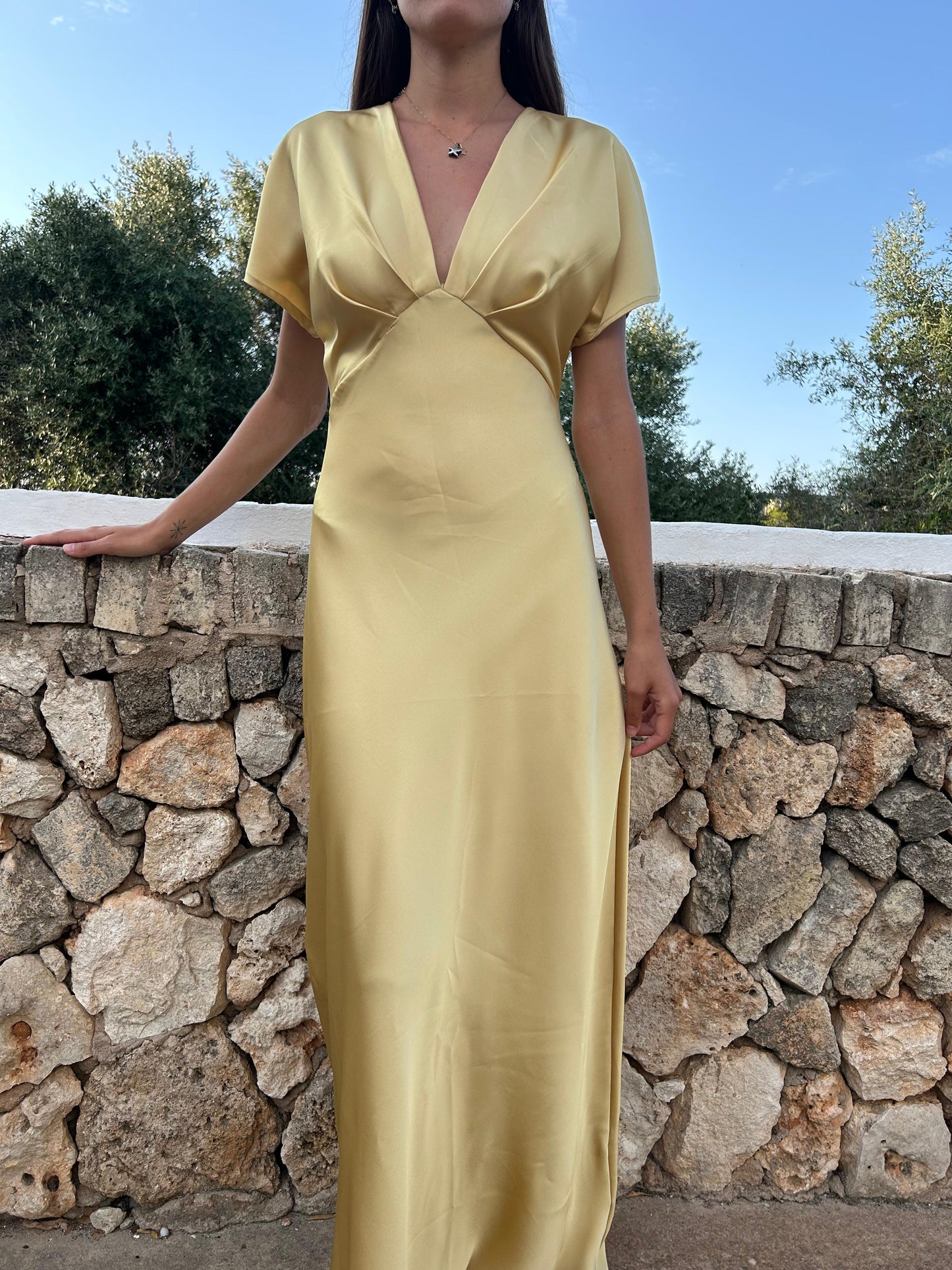 Vestit satinat Fornells