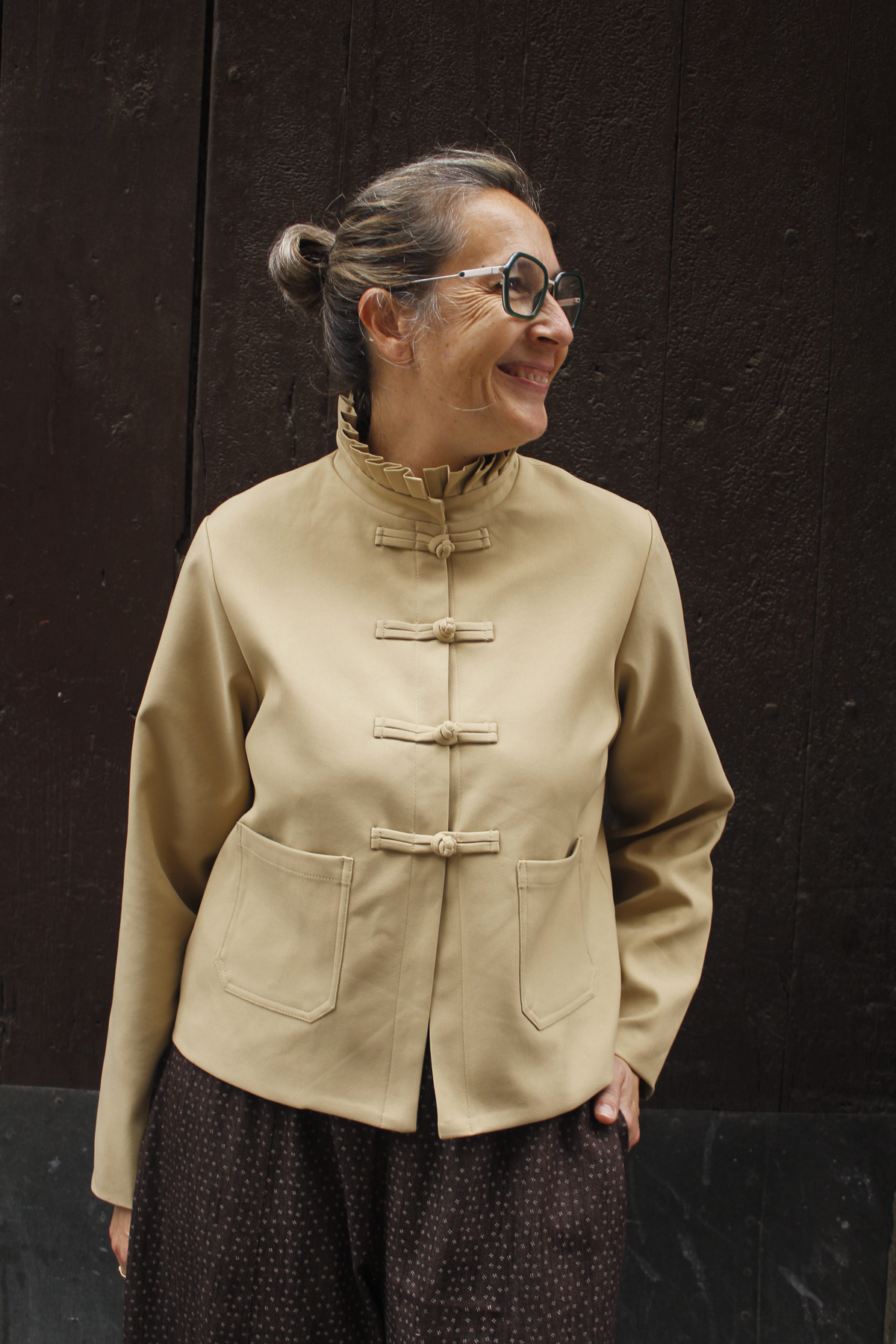 Jaqueta Camel
