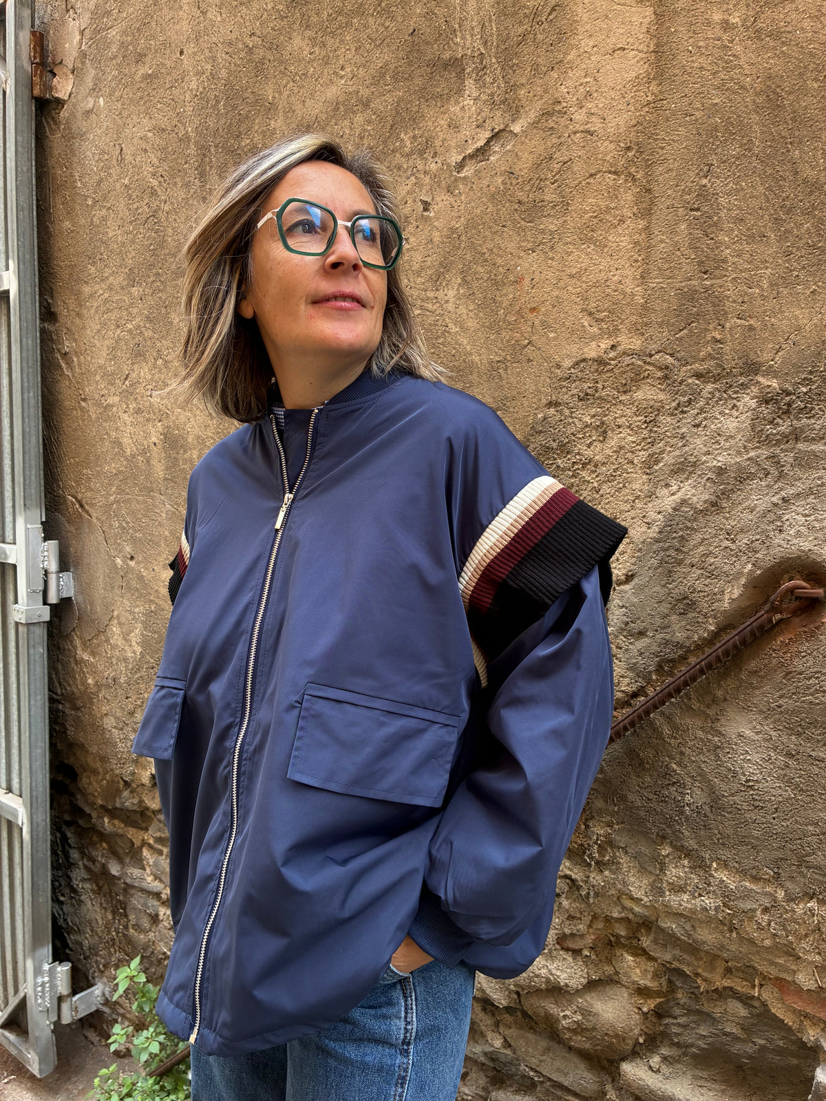 Jaqueta Marina