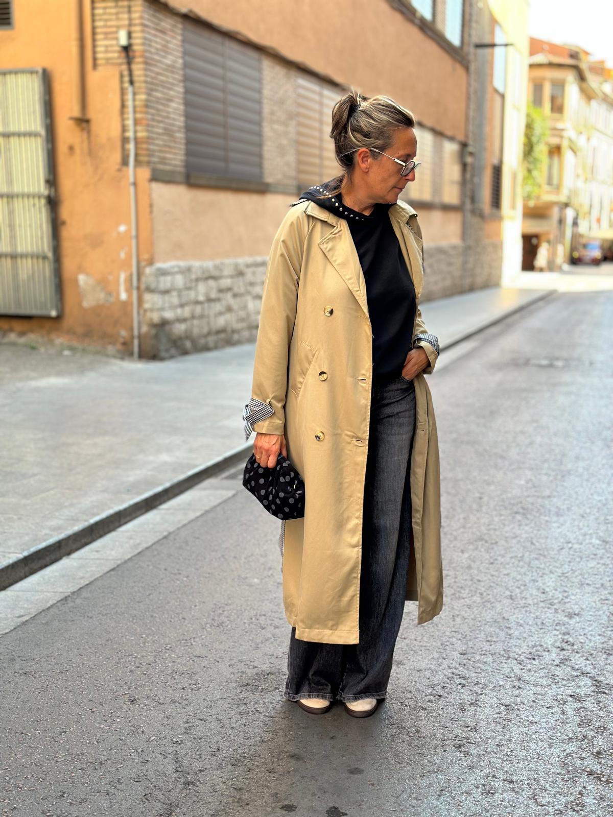 Gabardina Vichy
