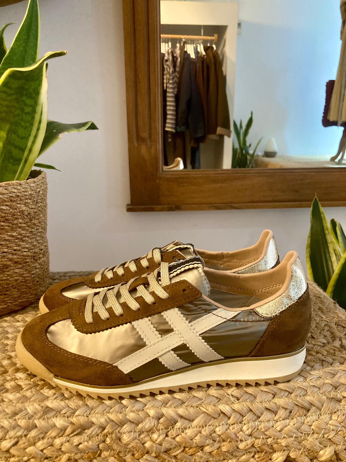 Bamba casual platejada